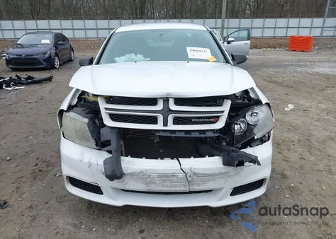 2014 Dodge Avenger Se из США, поврежденный, VIN 1C3CDZAG7EN160442